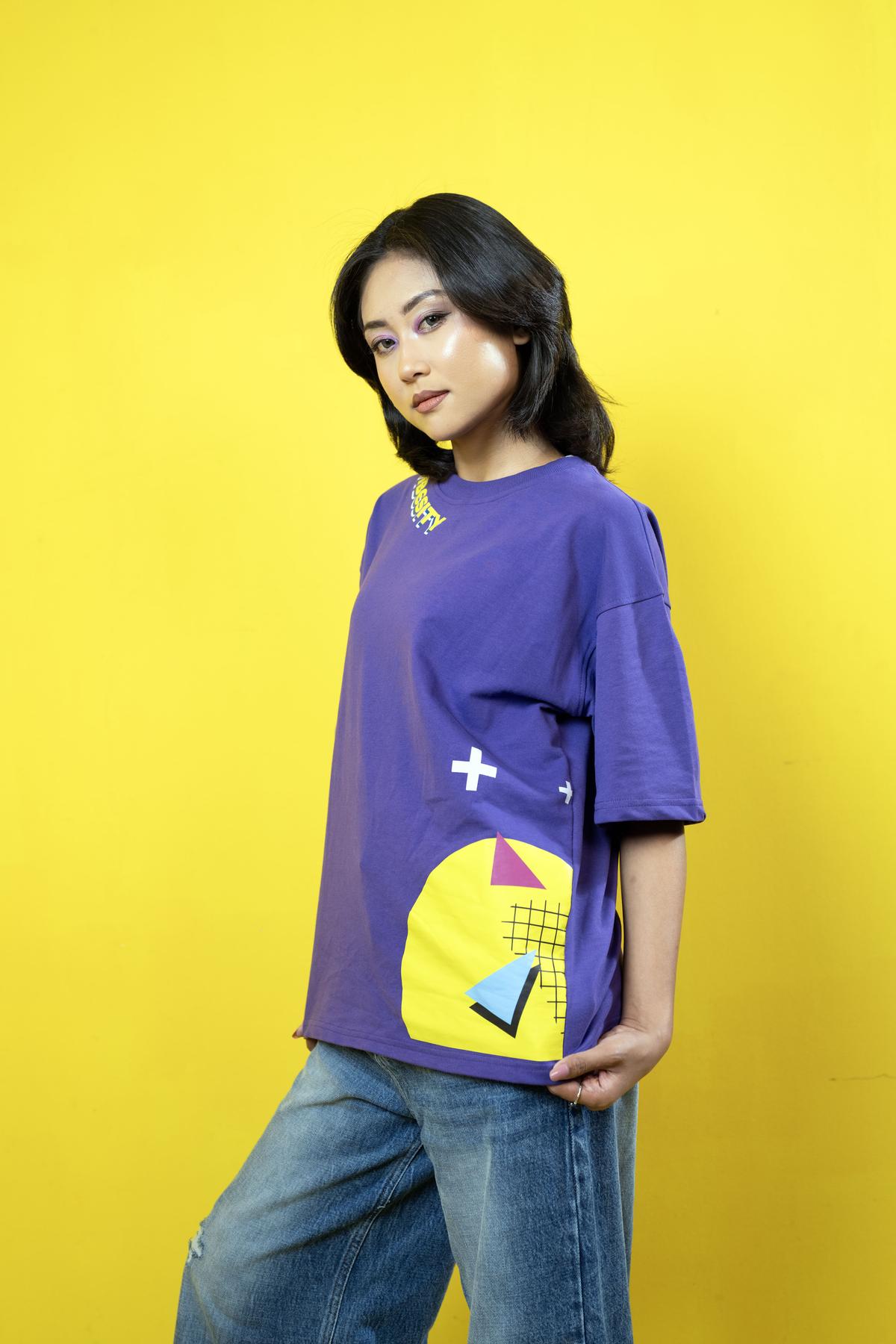 Greek Renaissance Oversized Tee - Secondary Image